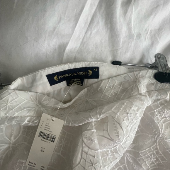 NWT Anthropologie white lace tiered maxi skirt - Picture 6 of 11